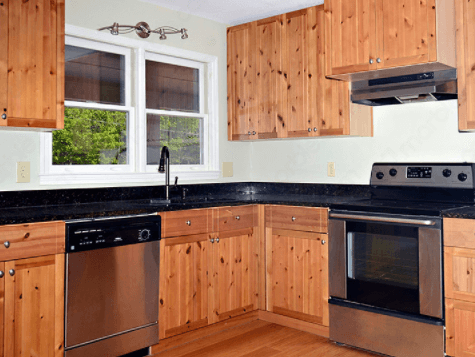 pine kitchen cabinets