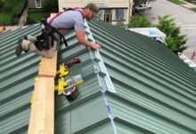 snap lock metal roofing