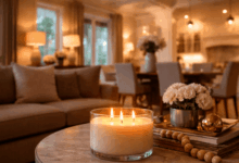 Using a 3 Wick Candle to Enhance Large Living Spaces with Scented Candles