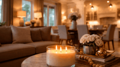 Using a 3 Wick Candle to Enhance Large Living Spaces with Scented Candles