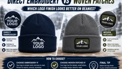 Direct Embroidery vs Woven Patches: Which Logo Finish Looks Better on Beanies?