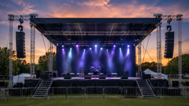 How Event Organizers Use Portable Stage Systems to Create Professional Concert Stage Setups