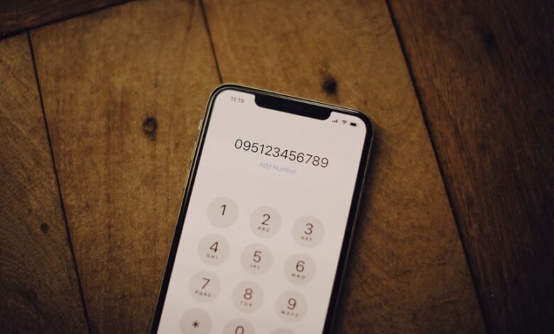 phone numbers to identify callers