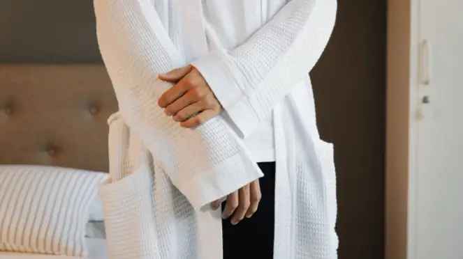 Why the Waffle Robe Has Become a Bathroom Staple